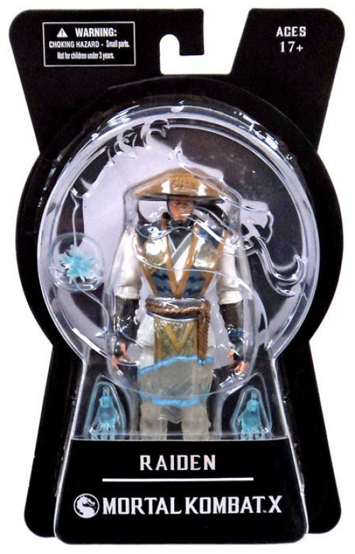 Mortal Kombat X Series 1 Raiden Exclusive 6 Action Figure Displacer