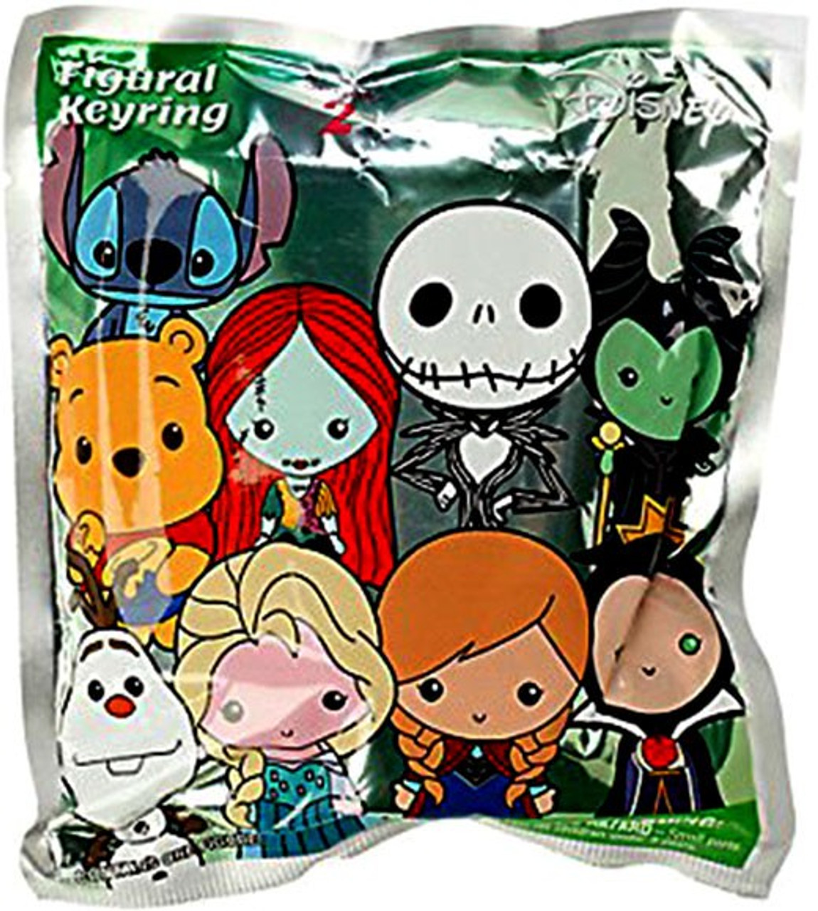 Disney 3D Figural Keyring Disney Series 2 Mystery Pack Monogram ToyWiz