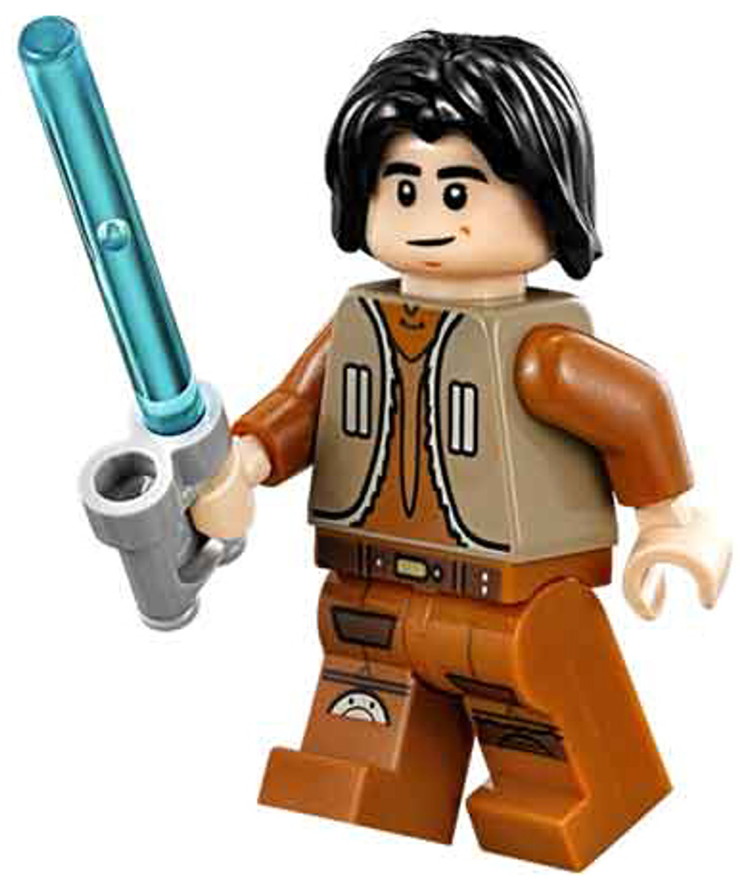 Lego Star Wars Rebels Loose Ezra Bridger Minifigure With Lightsaber 