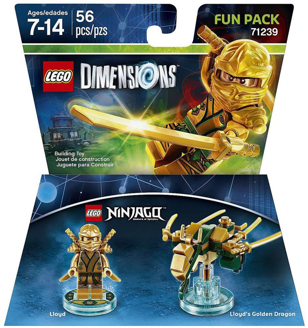 lego-dimensions-ninjago-lloyd-golden-dragon-fun-pack-71239-toywiz
