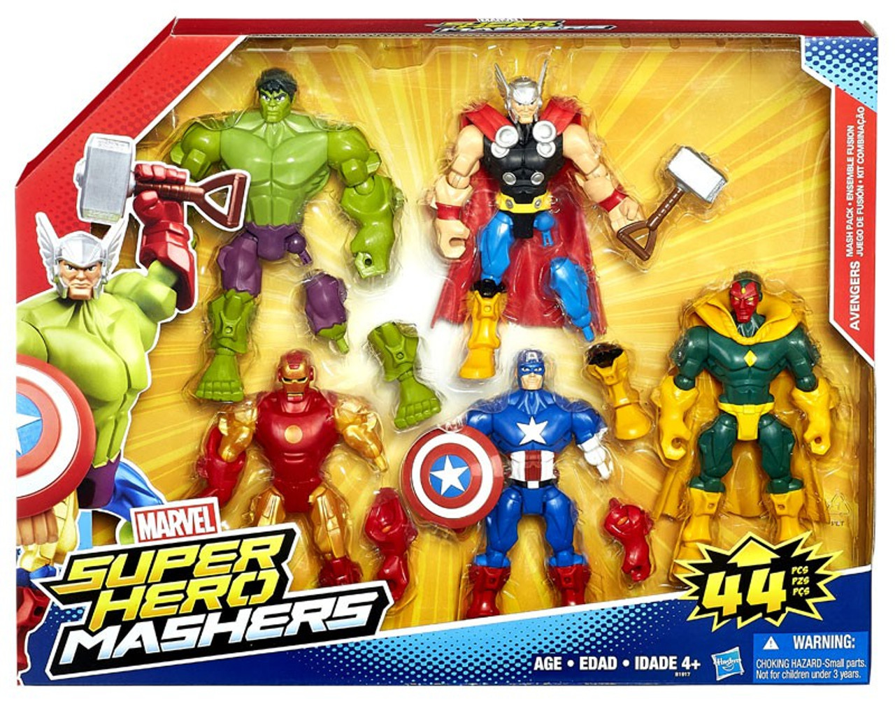 Marvel Super Hero Mashers Battle Mash Pack Captain America