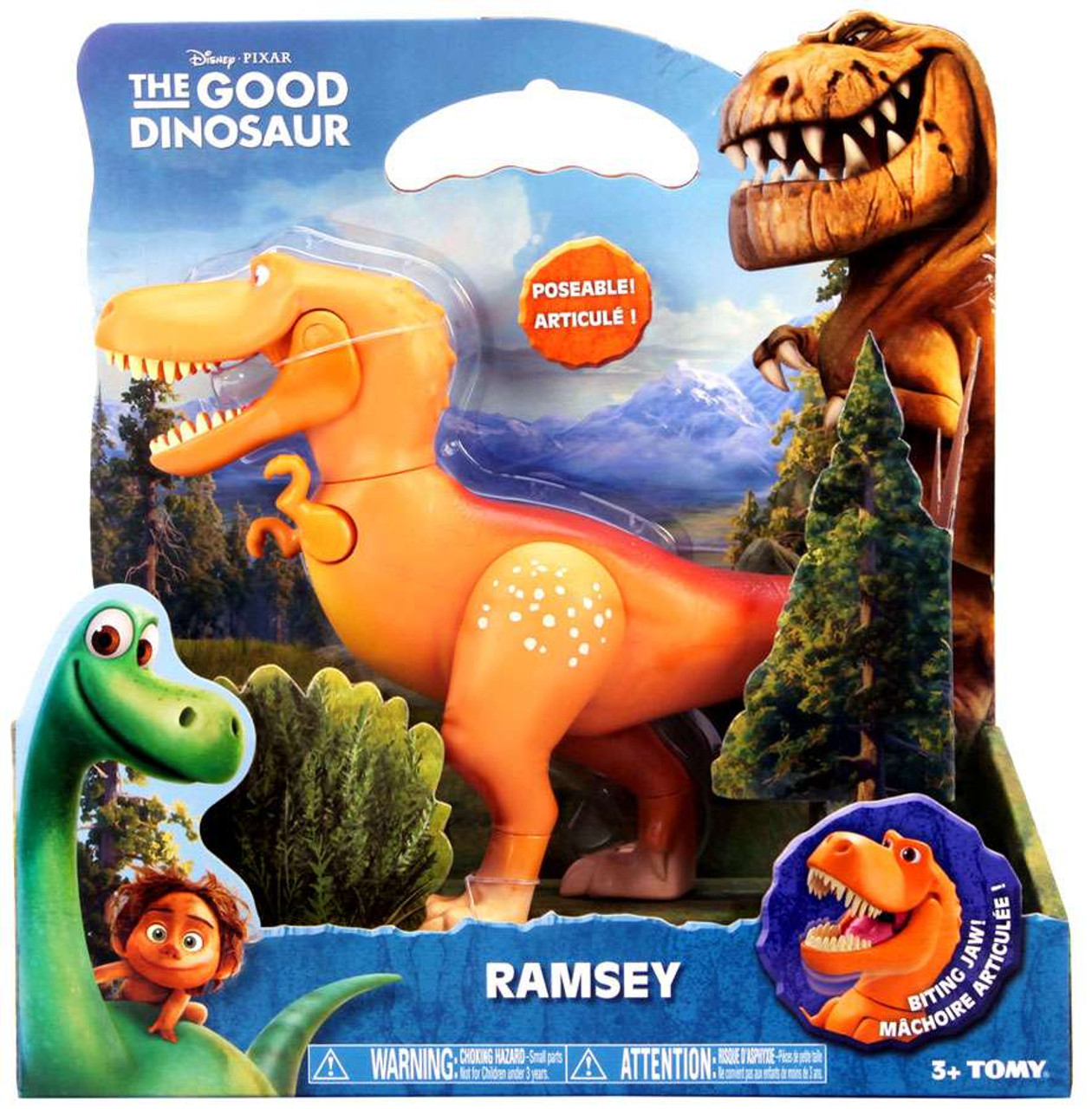disney the good dinosaur ramsey extra large action figure tomy toywiz