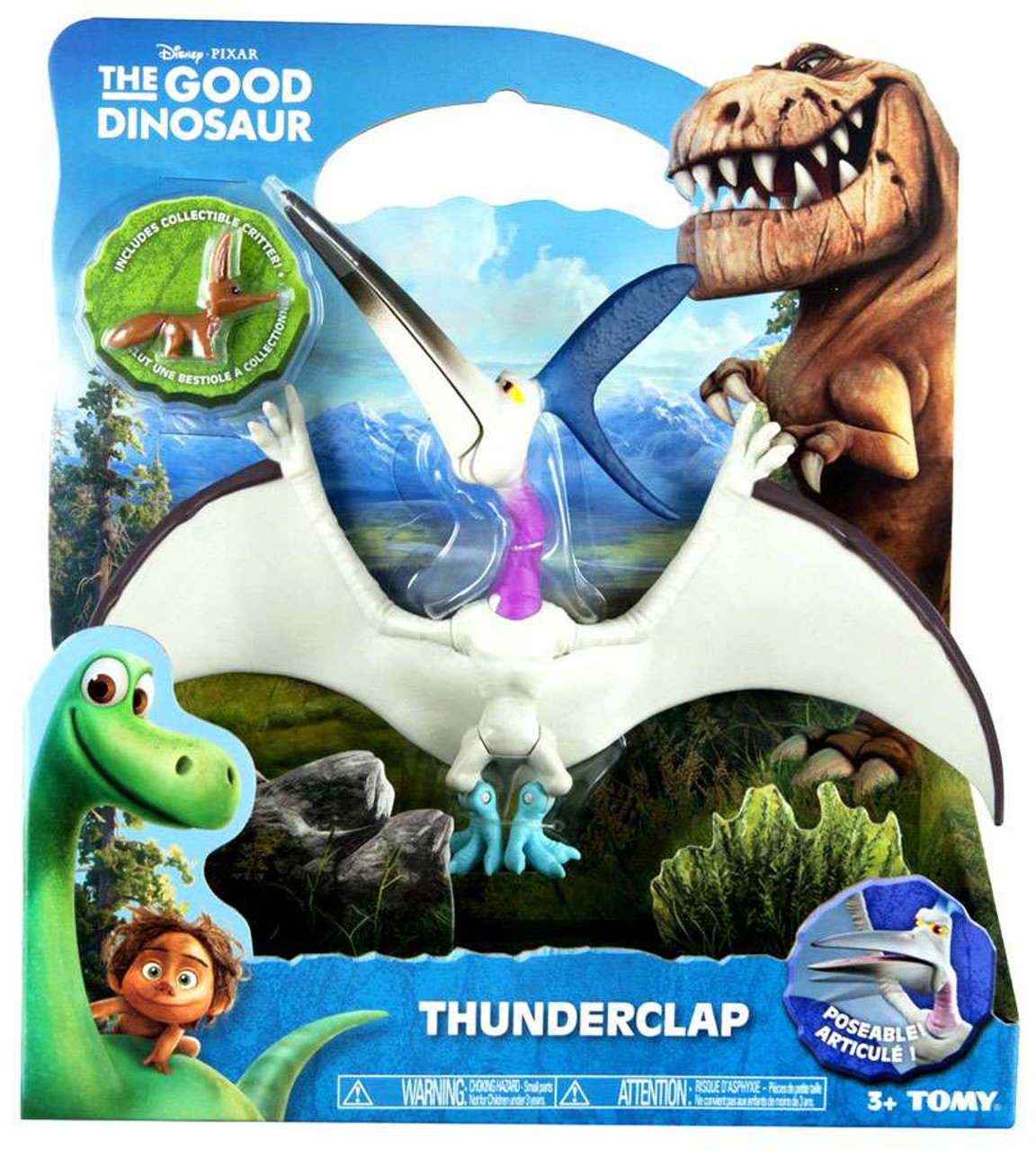 Disney The Good Dinosaur Thunderclap Large Action Figure TOMY ToyWiz