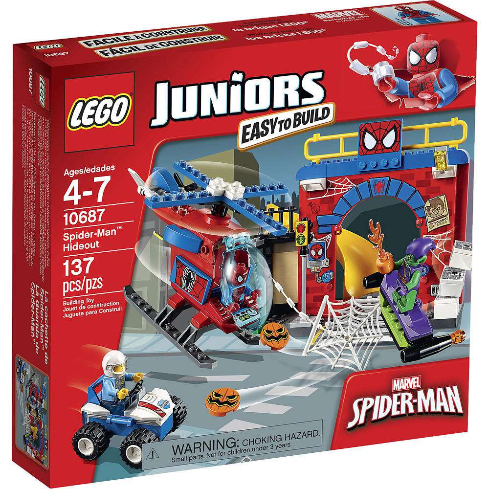 Buy LEGO Juniors Spider-Man Hideout Set #10687 Online at desertcartINDIA