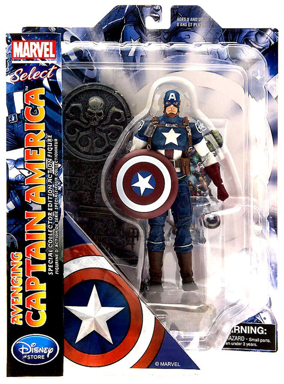 Marvel Marvel Select Avenging Captain America Exclusive 7
