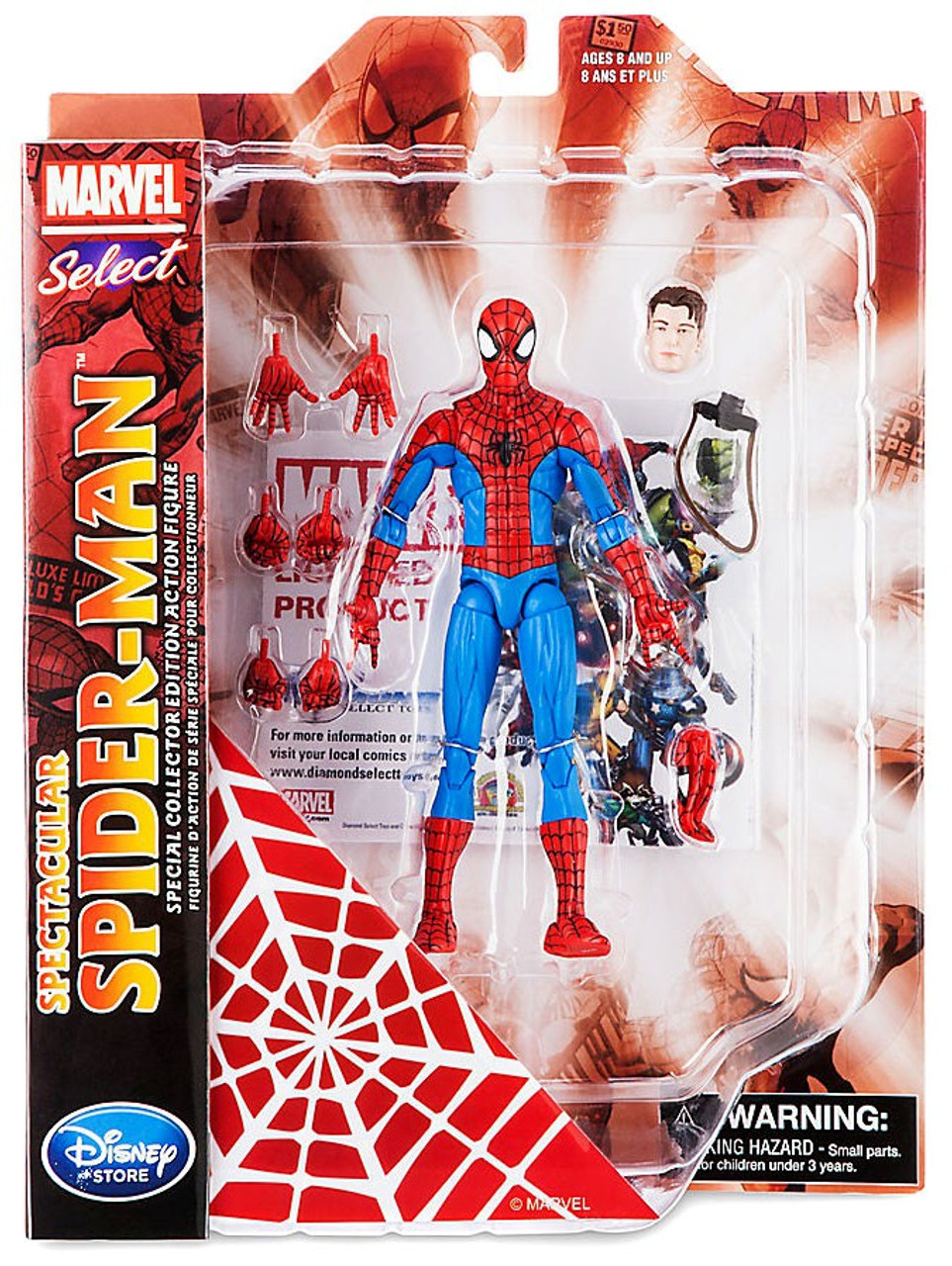 Marvel Marvel Select Spectacular SpiderMan Exclusive 7