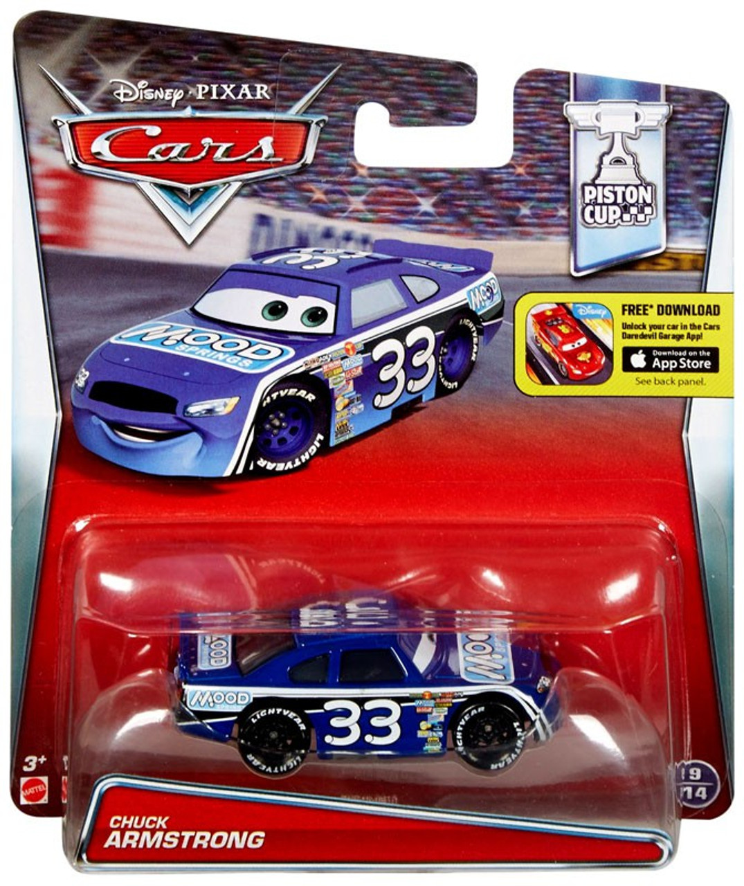 Disney Pixar Cars Mood Springs 1:55 Metal Diecast Vehicle Educational ...