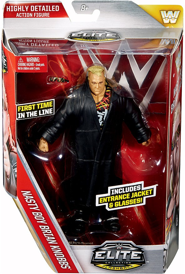 WWE Wrestling Elite Series 42 Nasty Boy Brian Knobbs 6 Action Figure