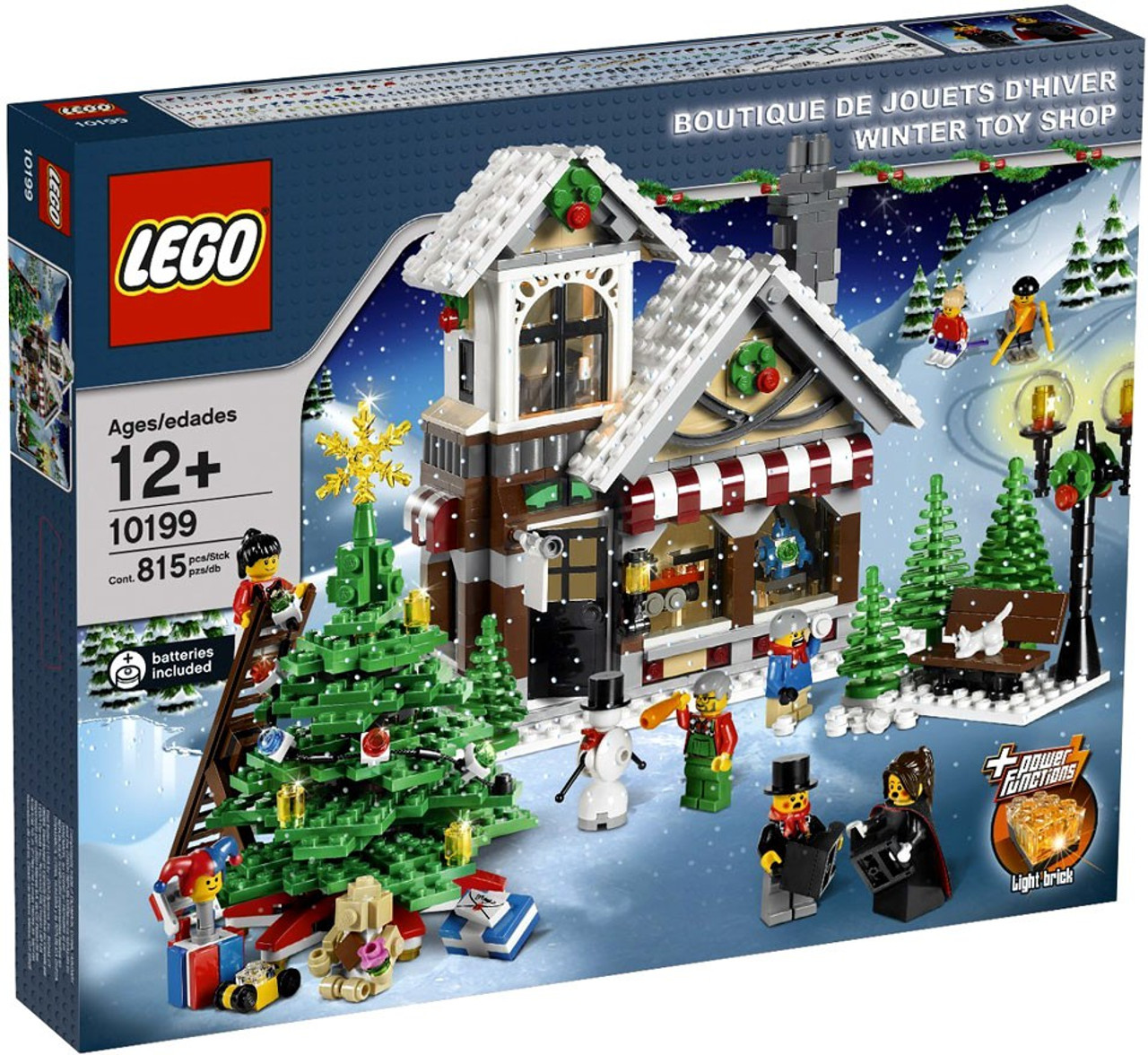 LEGO Christmas Winter Village Winter Toy Shop Exclusive Set 10199 ToyWiz