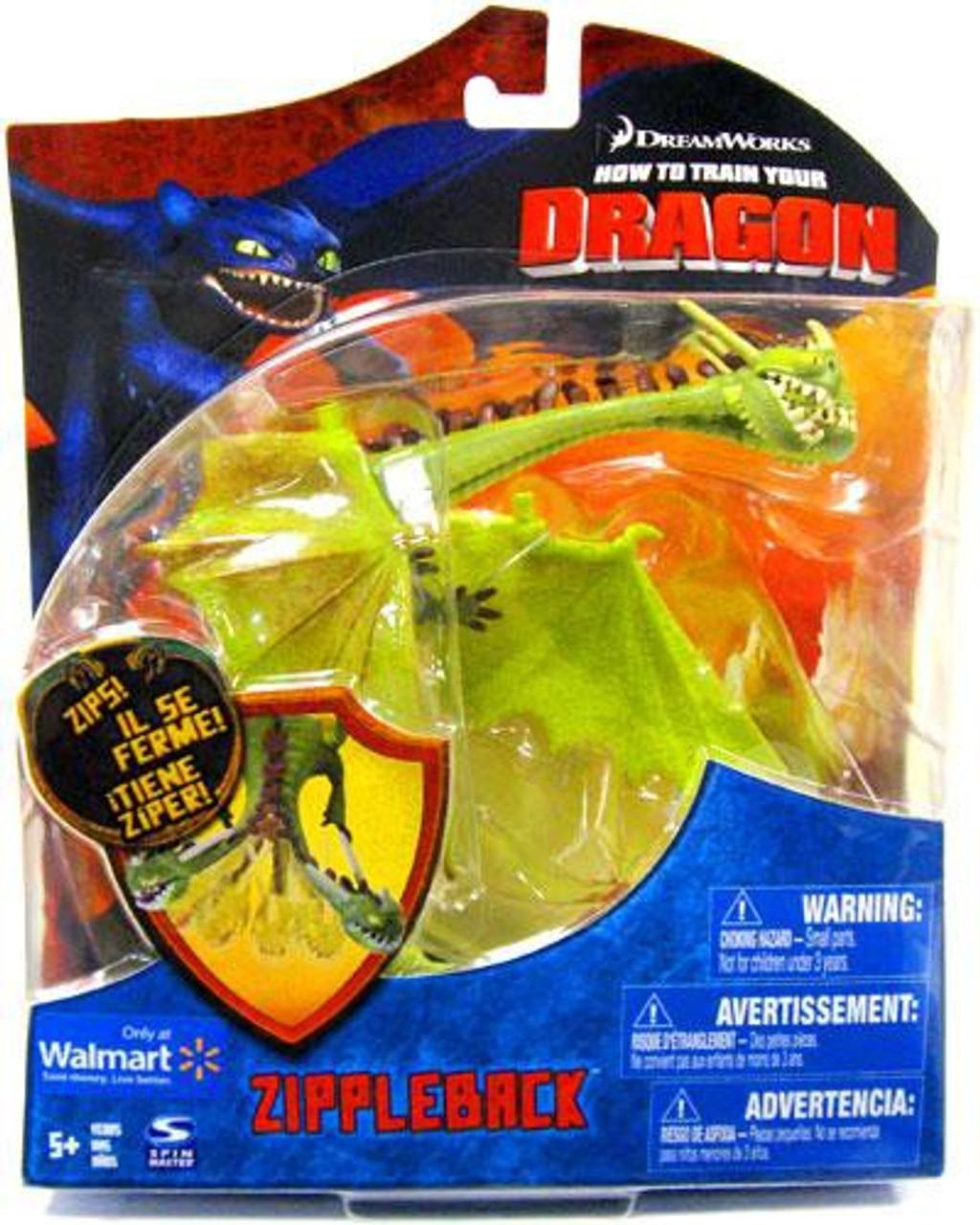How to Train Your Dragon Series 1 Deluxe Zippleback Exclusive 7 Action Figure Spin Master ToyWiz