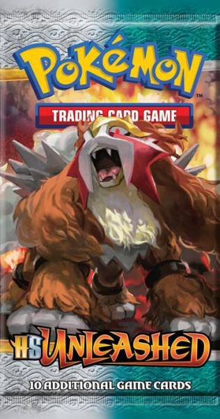 Pokemon HeartGold Soulsilver Unleashed Booster Pack Pokemon USA ToyWiz