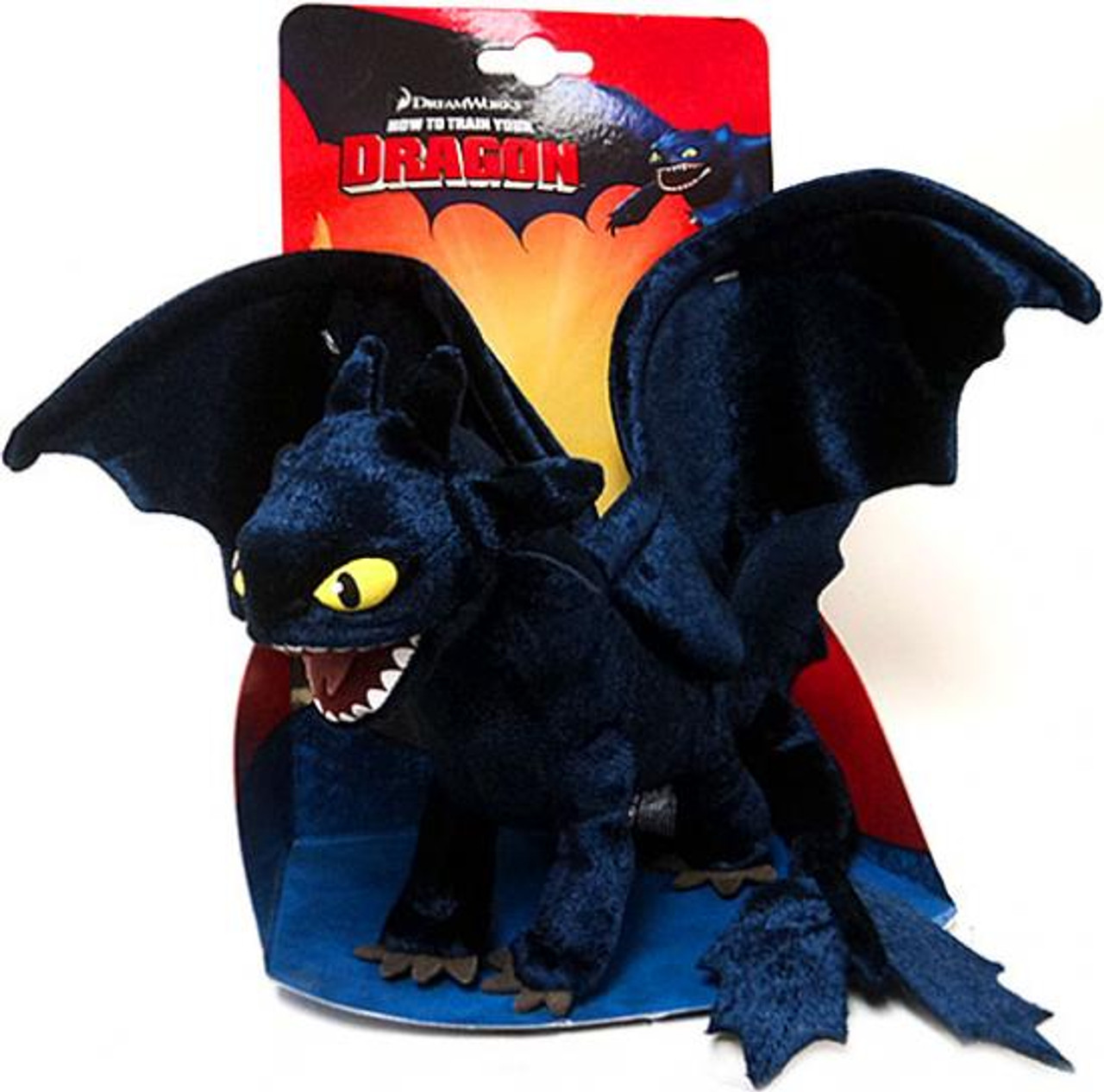 How to Train Your Dragon Night Fury 8.5 Plush Toothless Spin Master