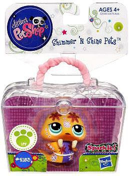 Littlest Pet Shop Shimmer N Shine Pets Walrus Figure 2153 Hasbro Toys - ToyWiz