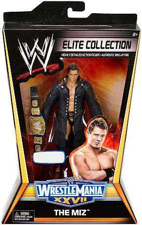WWE Wrestling Elite WrestleMania 27 The Miz Exclusive Action Figure