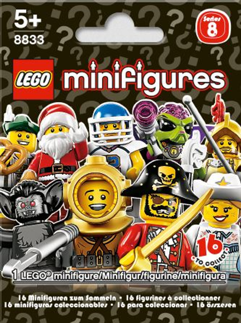LEGO Minifigures Series 8 Mystery Pack - ToyWiz