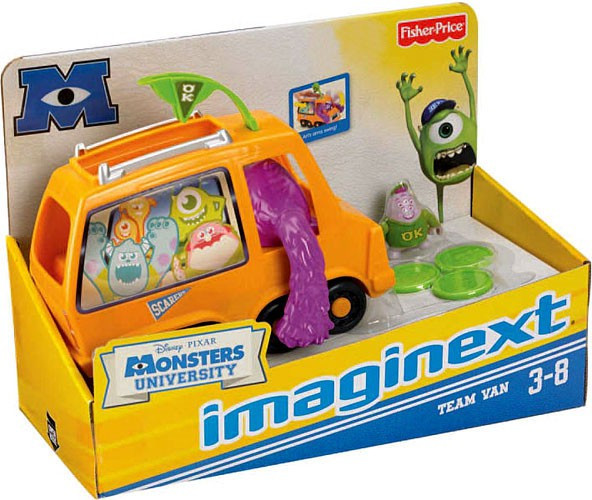 Fisher Price Disney / Pixar Monsters University Imaginext Team Van