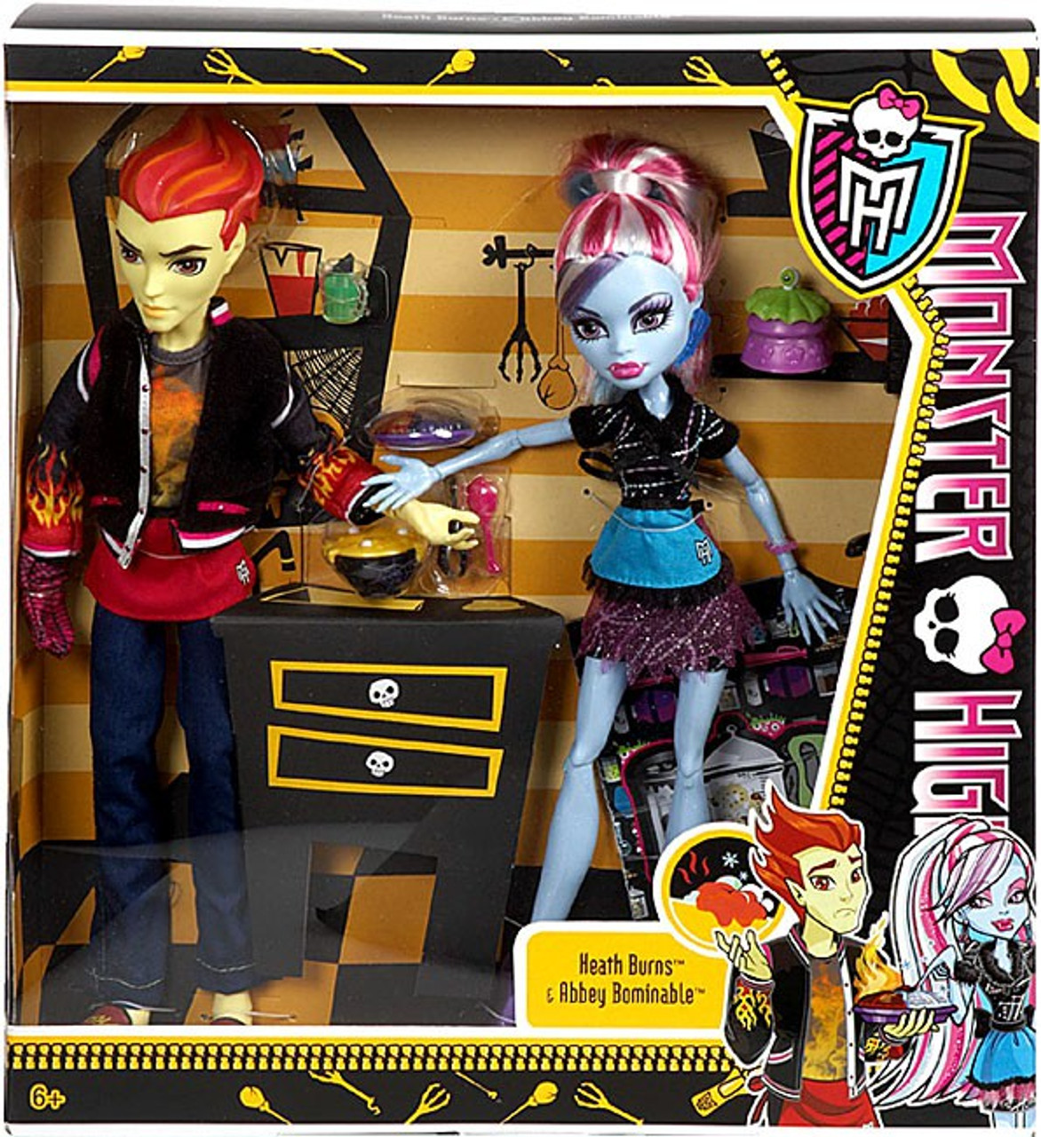 monster high classroom home ick heath burns abbey bominable 10 5