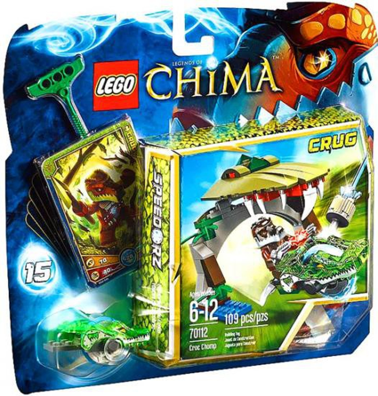 Lego Legends Of Chima Croc Chomp Set 70112 Toywiz 