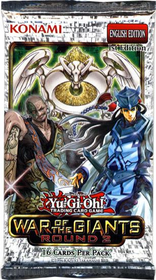 YuGiOh Battle Pack 2 War of the Giants Booster Pack Konami ToyWiz