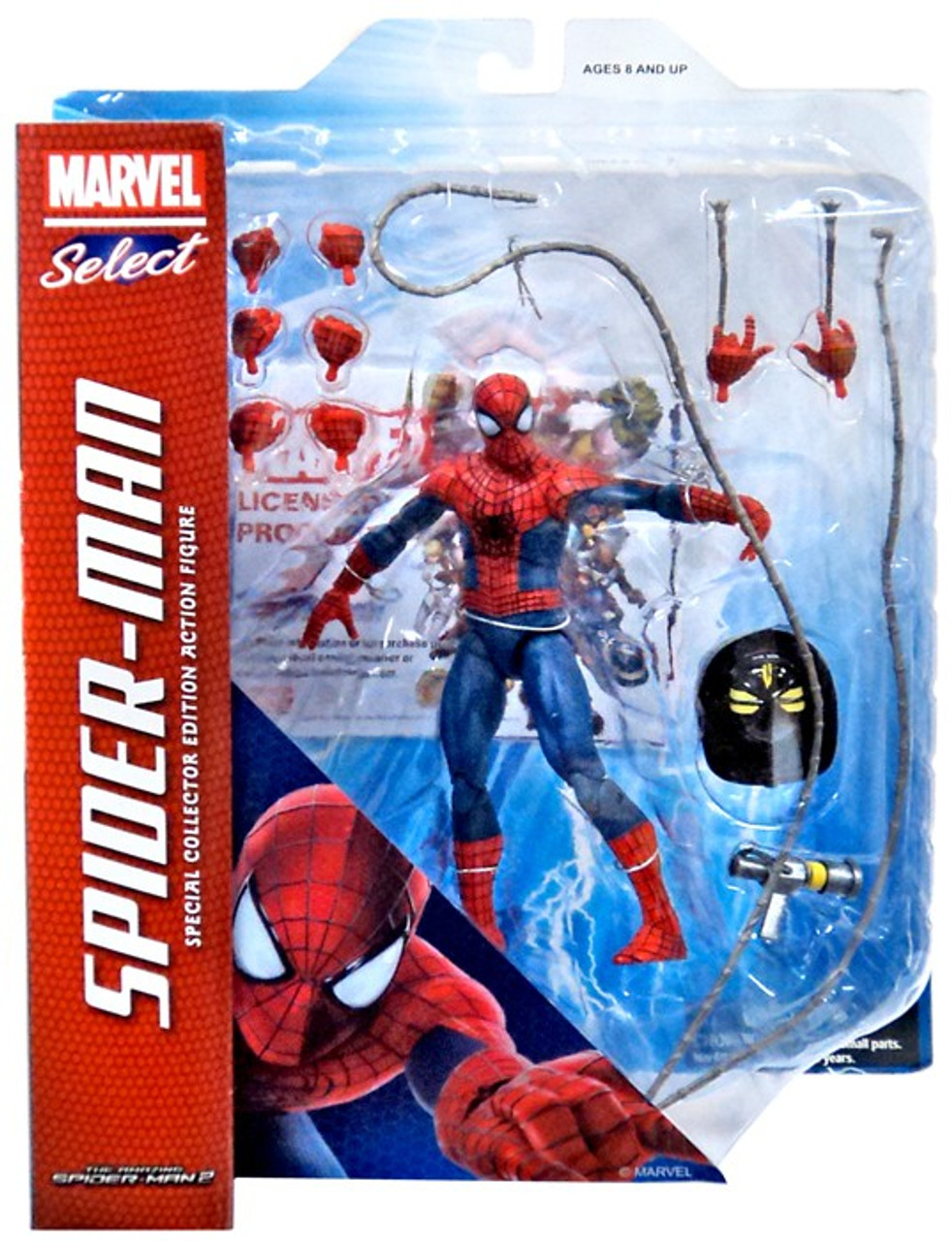 Amazing SpiderMan 2 Marvel Select SpiderMan 6.5 Action