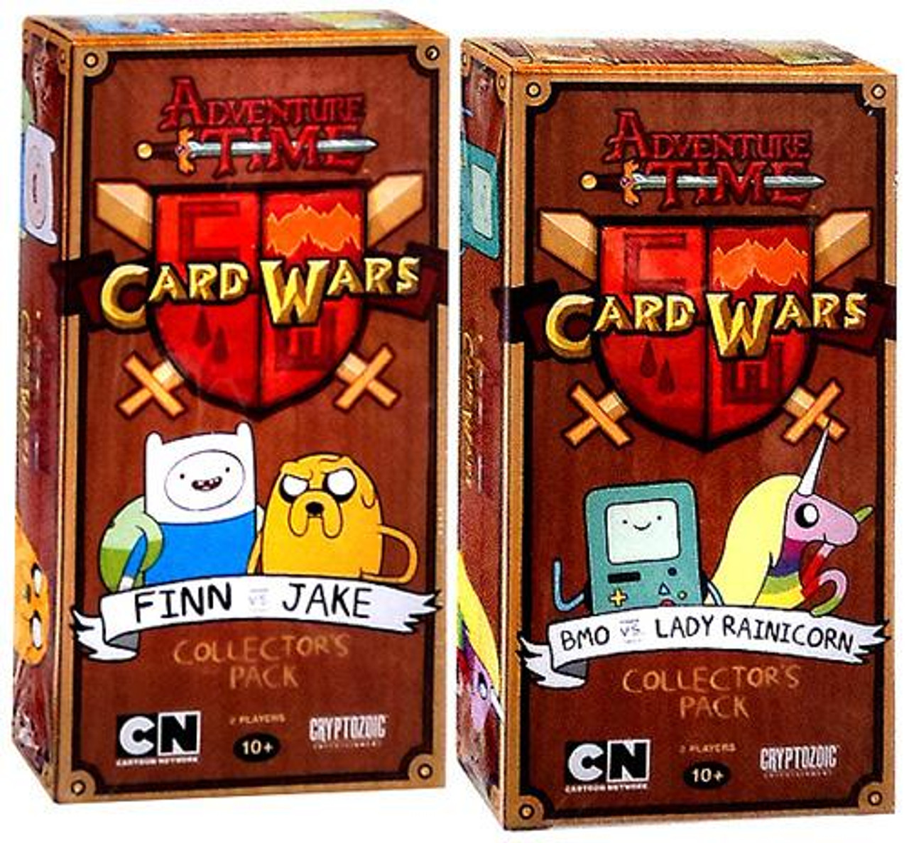 Adventure Time Card Wars Finn vs. Jake BMO vs. Lady Rainicorn