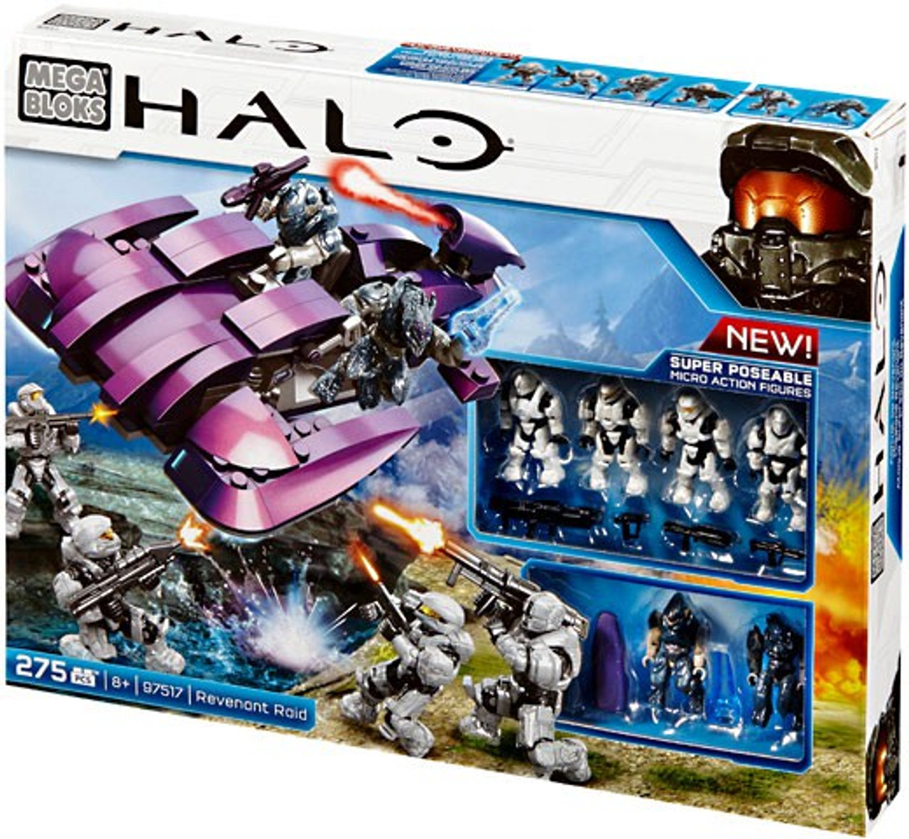 Mega Bloks Halo Revenant Raid Exclusive Set 97517 - ToyWiz