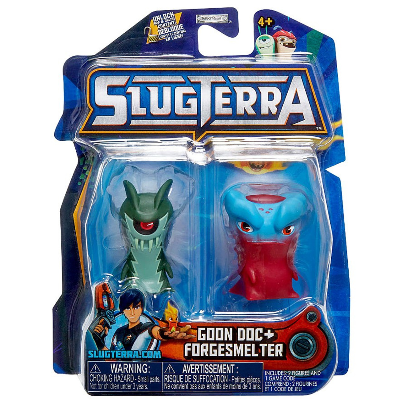 slugterra series 4 goon doc forgesmelter mini figure 2 pack jakks