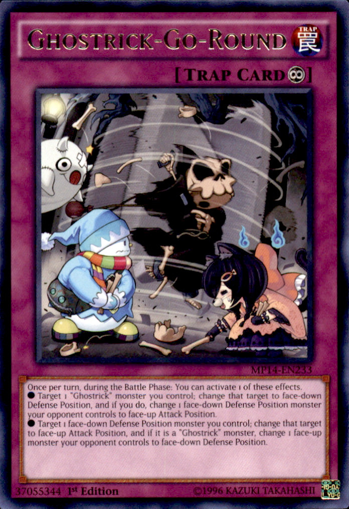 Yu-Gi-Oh! Karte: Ghostrick Skeleton (MP14-EN205) – Aus Mega Pack 2014, 1st Edition, Common