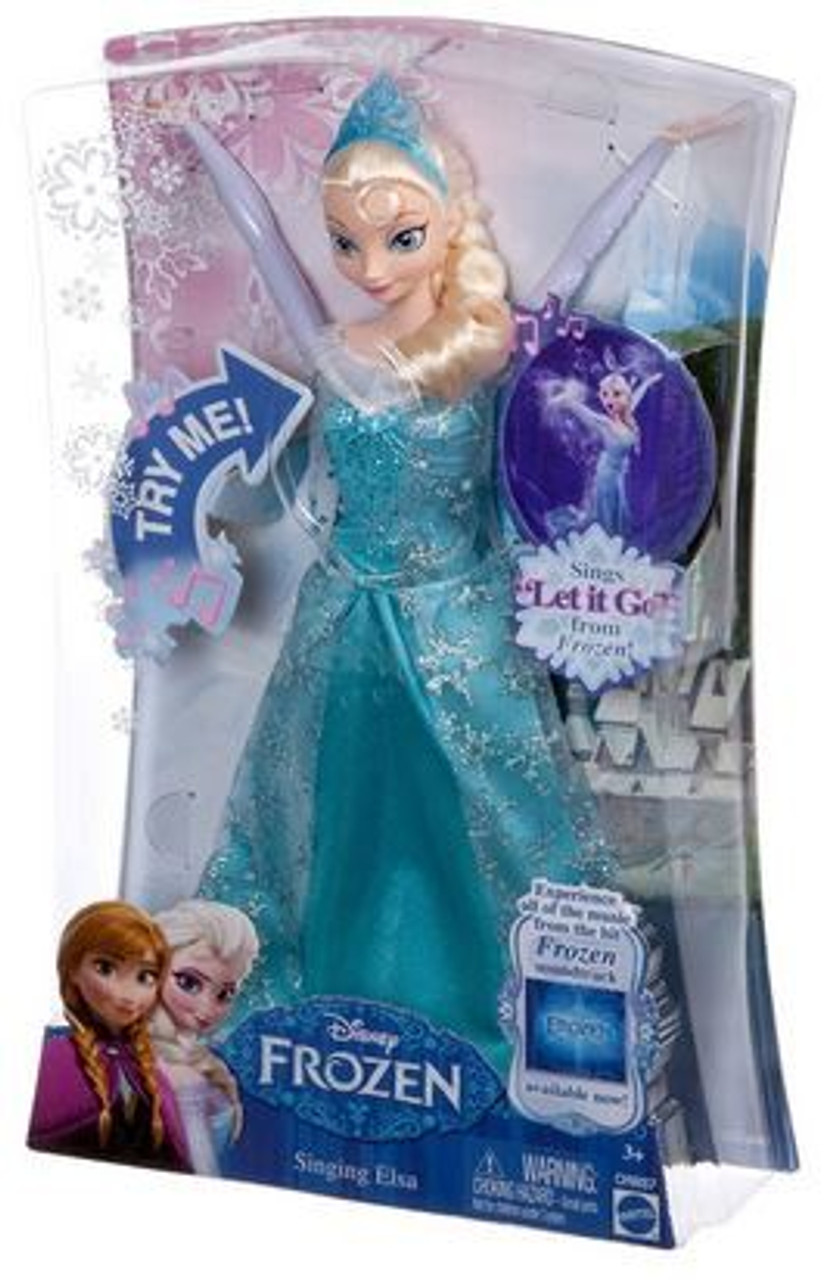 Disney Frozen Singing Elsa 12 Doll Mattel Toys ToyWiz