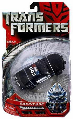 Transformers Movie Barricade Deluxe Action Figure Damaged Package