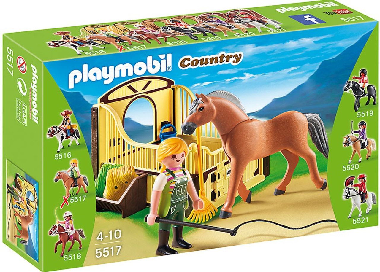Playmobil Country Work Horse with Stall Set 5517 ToyWiz