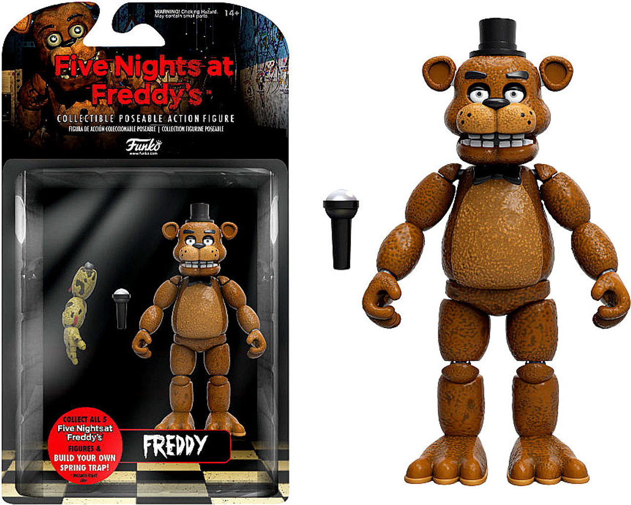 funko five nights at freddys series 1 freddy action figure build