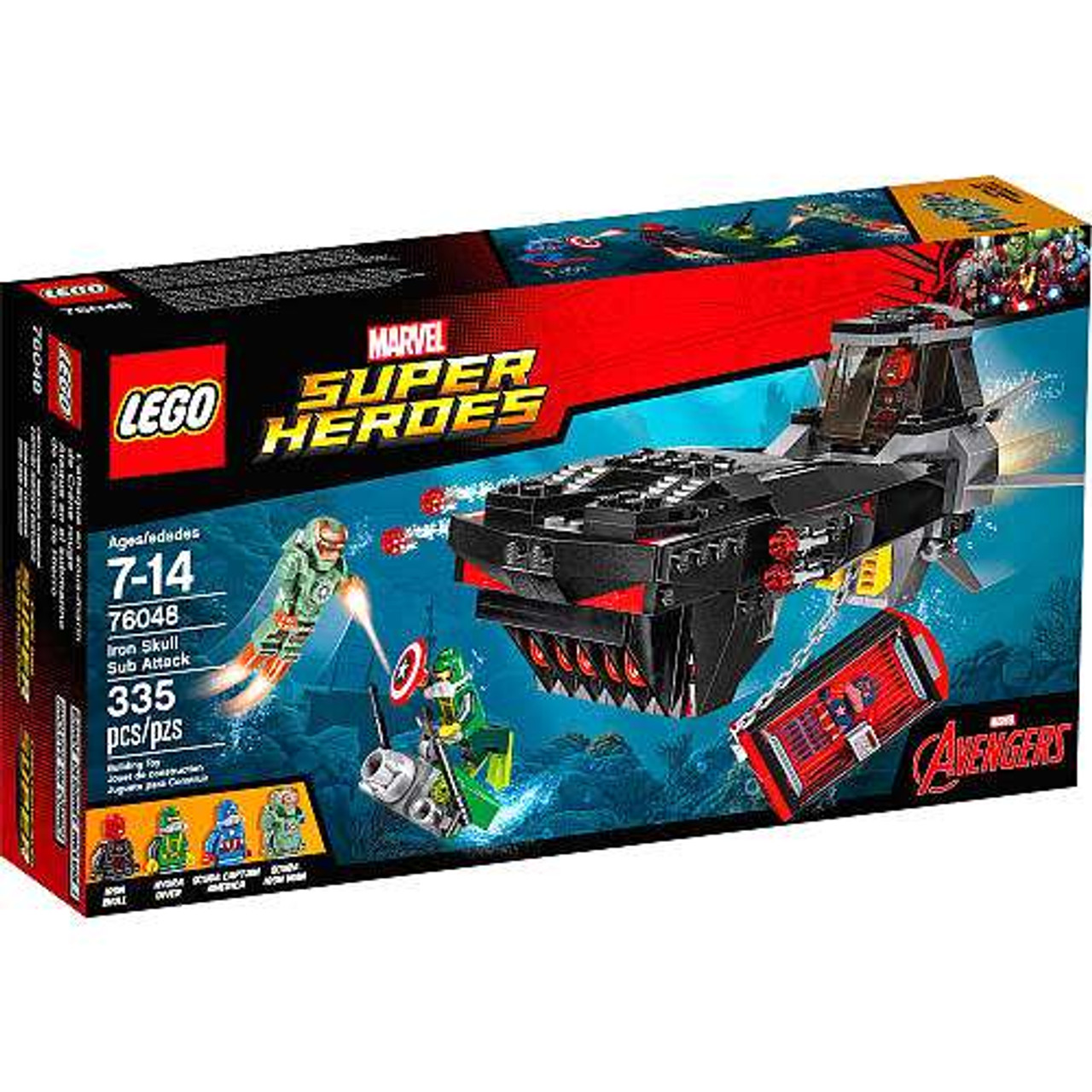 4x studs lego marvel superheroes