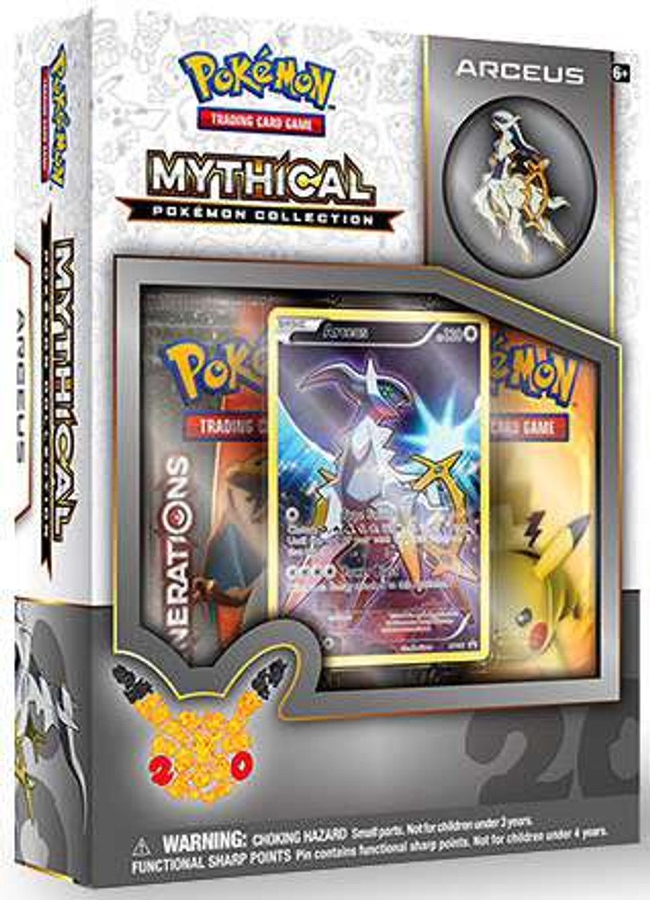 Pokemon Arceus Mythical Collection Box Pokemon USA ToyWiz