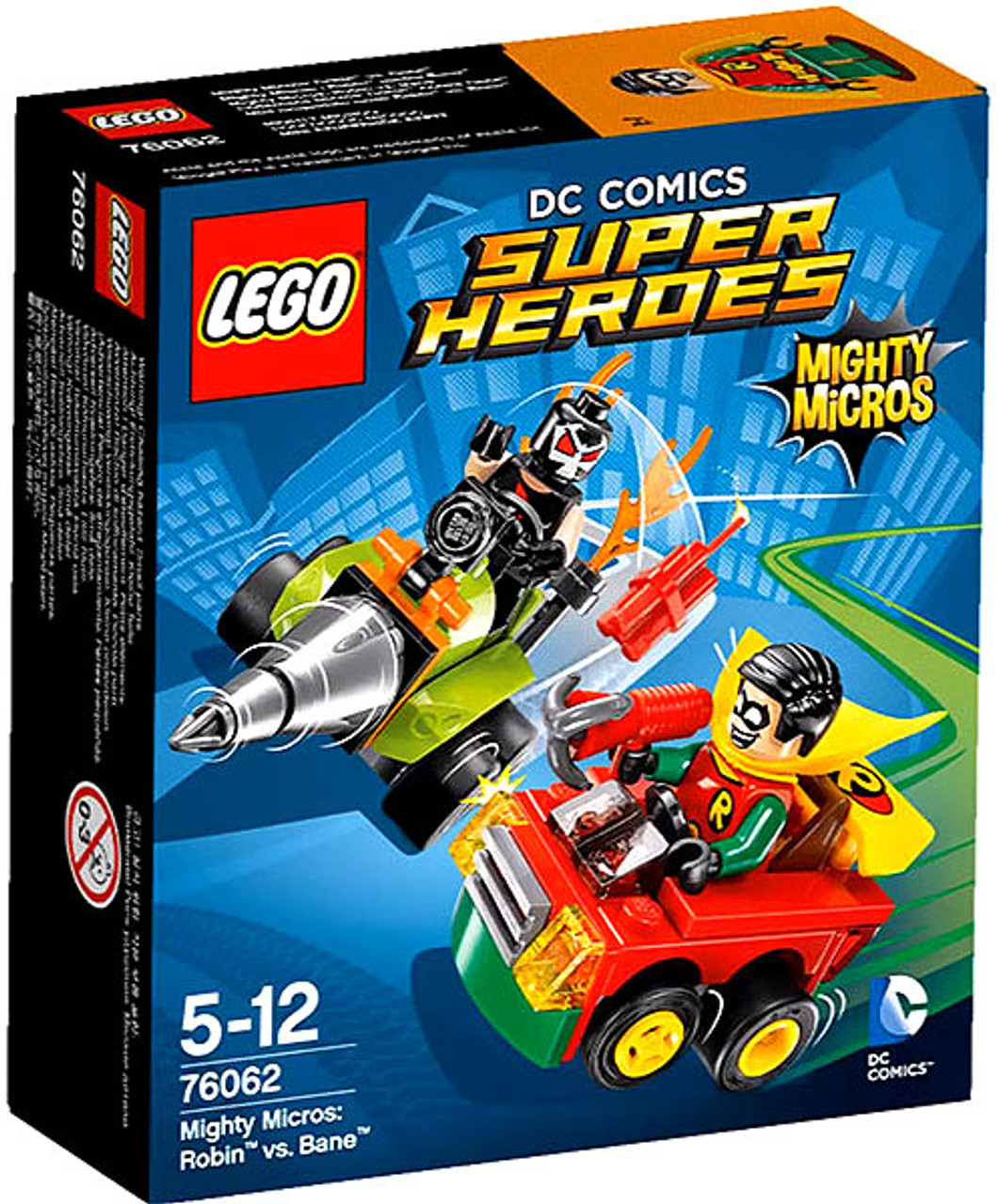 LEGO DC Super Heroes Mighty Micros Robin vs Bane Set LEGO DC Super Heroes Mighty Micros Robin vs Bane Set