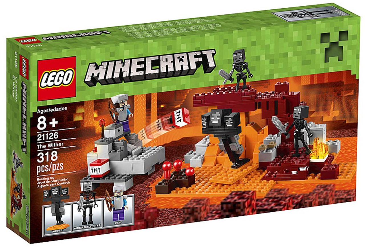 Lego Minecraft The Wither Set 21126 Toywiz 8554