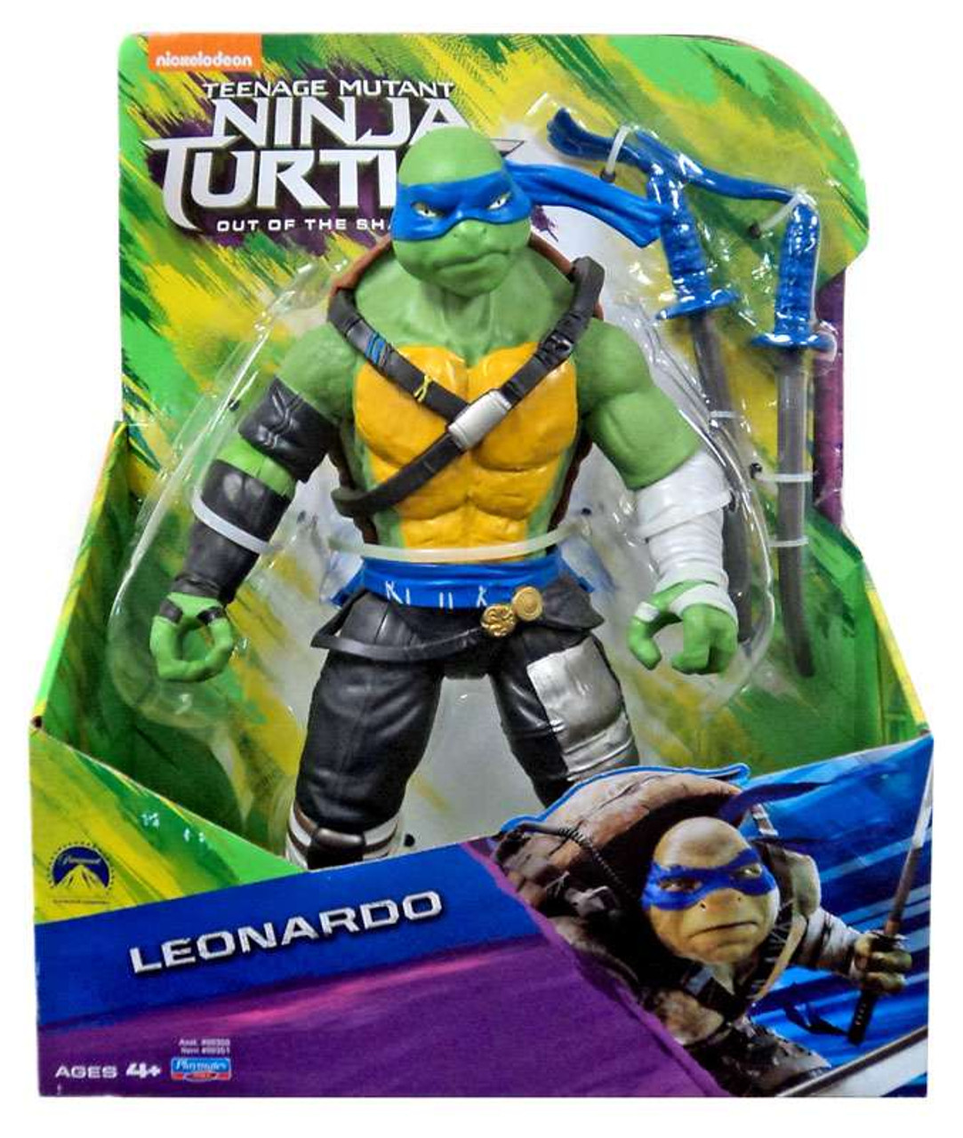Teenage Mutant Ninja Turtles Out Of The Shadows Leonardo 11 Action Figure 11 Inch Playmates Toywiz