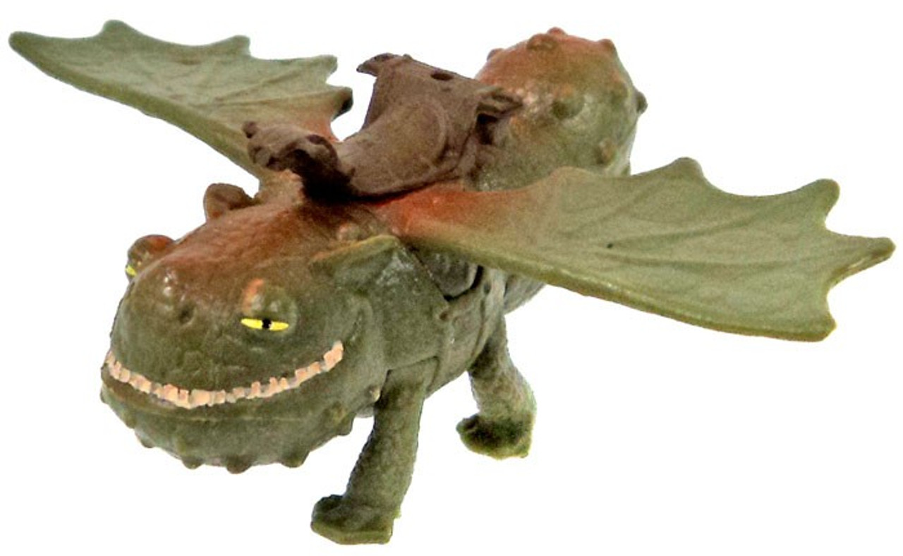 how to train your dragon 2 gronckle 2 pvc figure mouth closed spin
