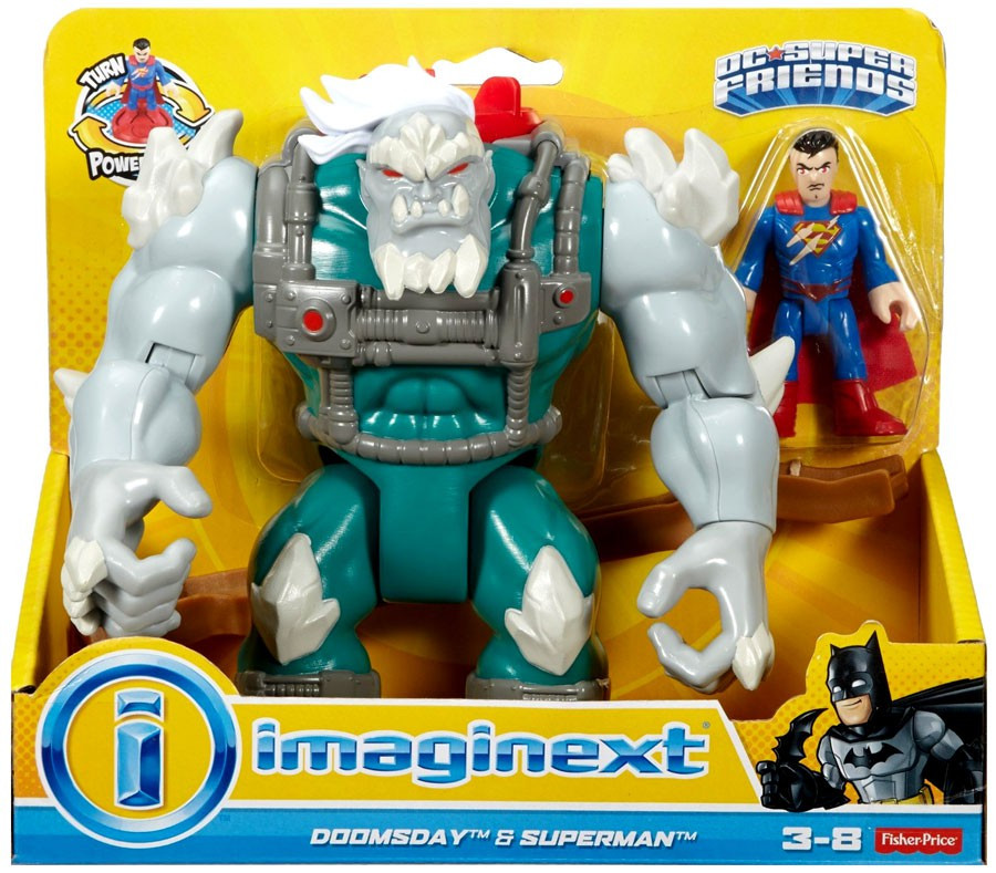 Fisher Price DC Super Friends Superman Imaginext Doomsday Superman 3