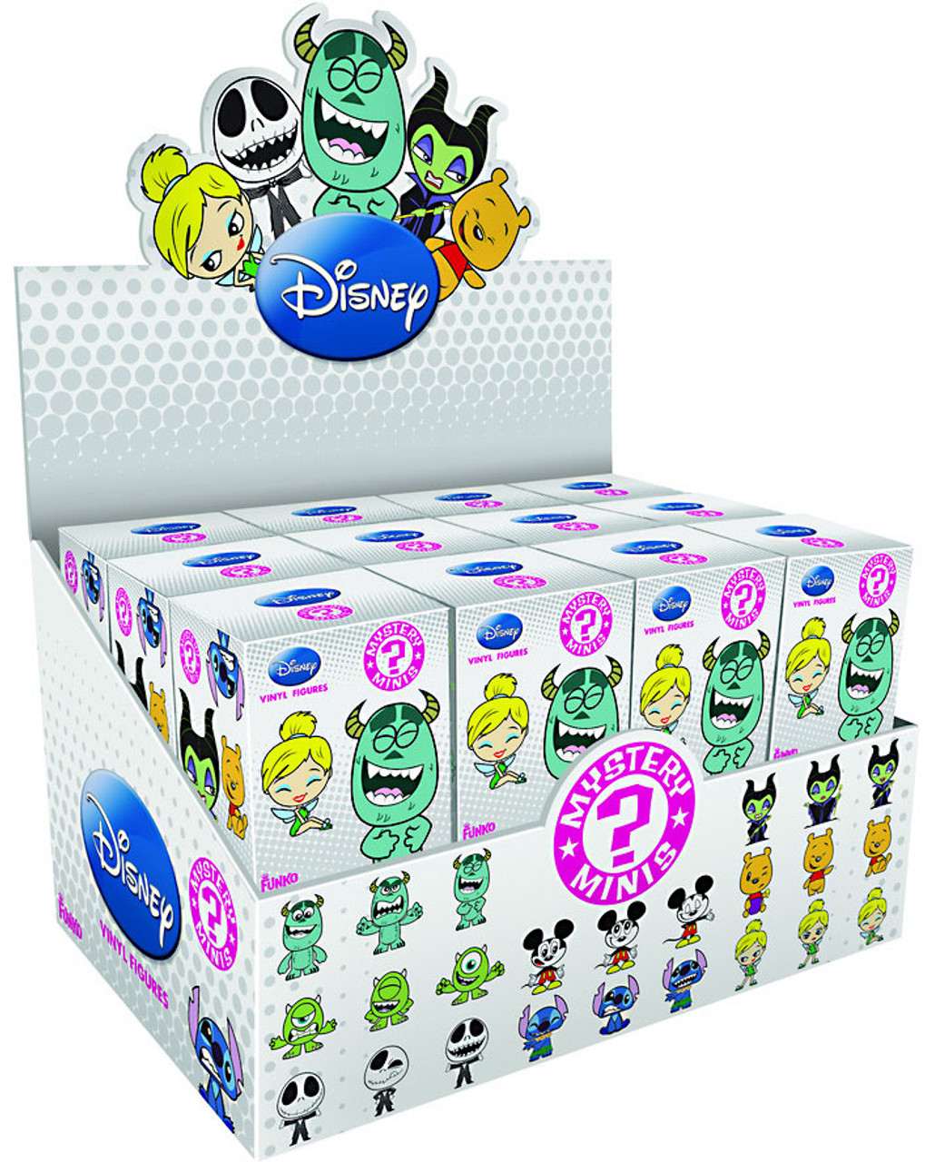 Funko Disney Mystery Minis Disney Series 1 Mystery Box 24 Packs - ToyWiz