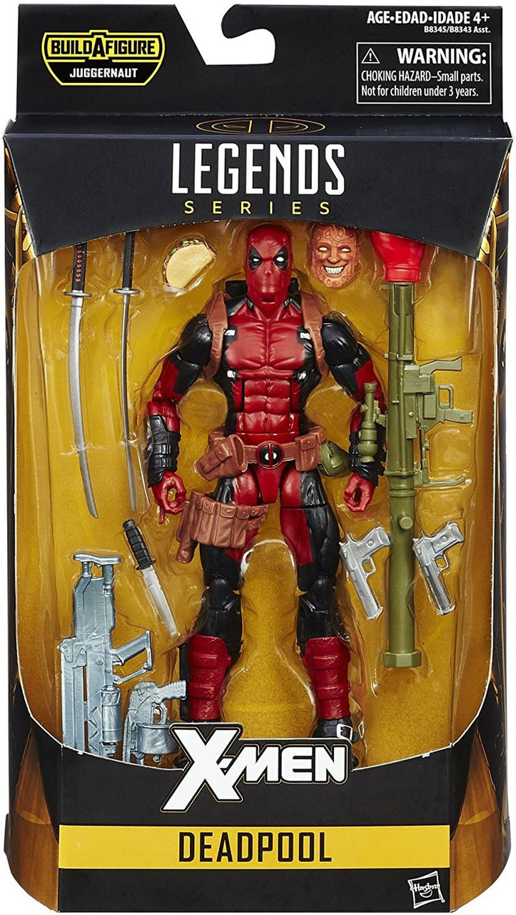 Marvel X-Men Marvel Legends Juggernaut Series Deadpool 6 Action Figure ...