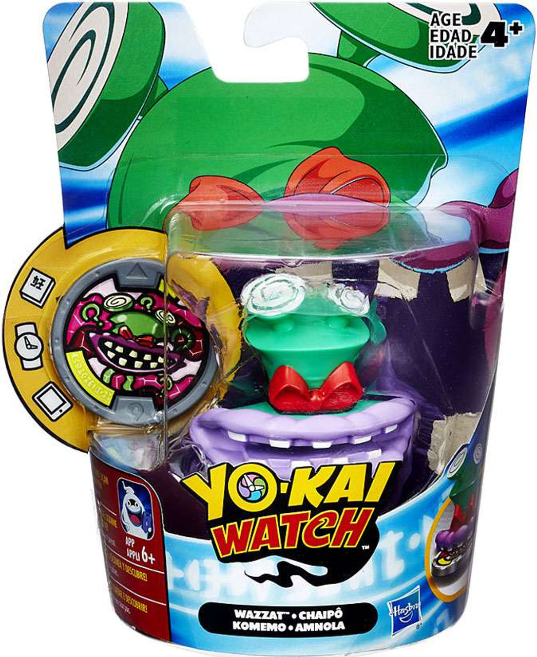 YoKai Watch Medal Moments Wazzat Mini Figure Hasbro Toys