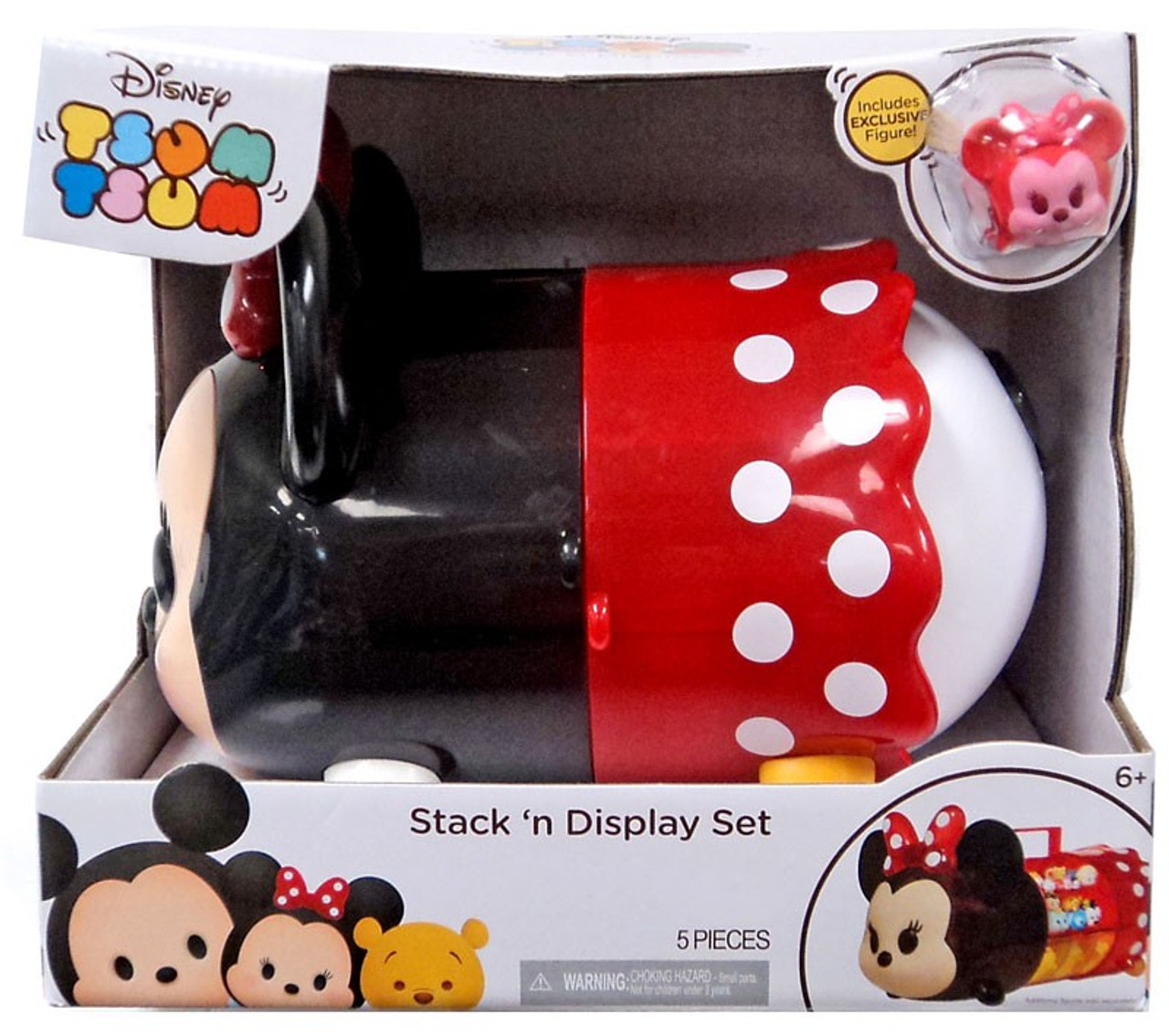 Disney Tsum Tsum Stack n Display Exclusive Set Minnie Jakks Pacific ...