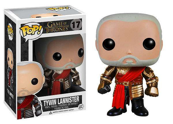 Buy Funko POP! Game of Thrones Tywin Lannister Vinyl Figure #17 [Gold Armor,  Damaged Package] Online at desertcartGuyana