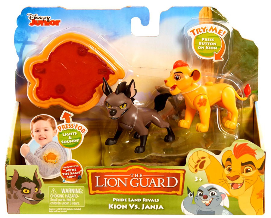 Disney The Lion Guard Pride Land Rivals Kion Vs Janja Desertcart