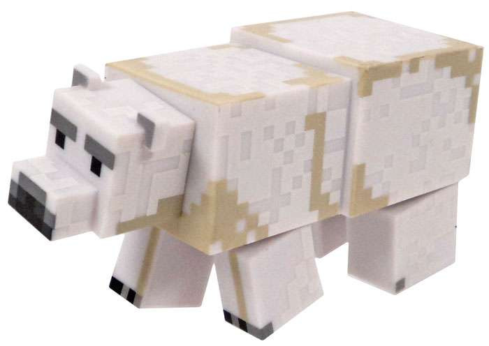 Peluche De Oso Polar De inecraft