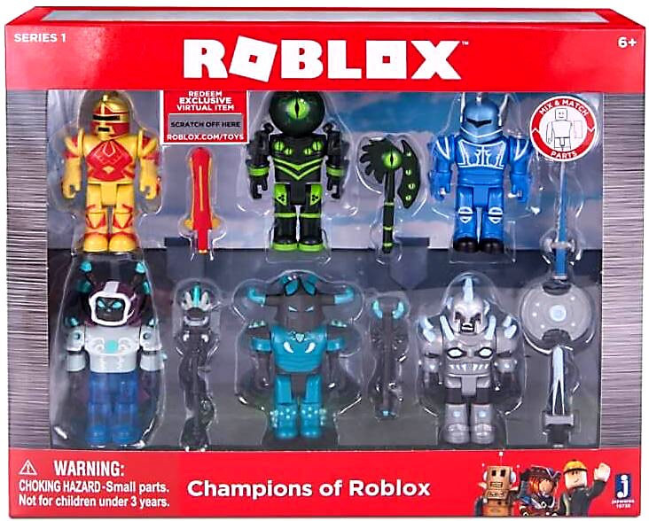 Roblox Champions Of Roblox Action Figure 6 Pack Jazwares ToyWiz Apibanbvk 