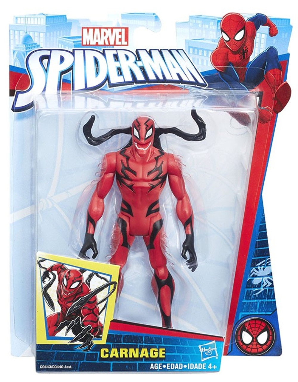 Marvel SpiderMan Carnage 6 Action Figure Hasbro Toys ToyWiz