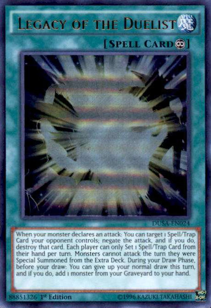 yugioh legacy of the duelist cards