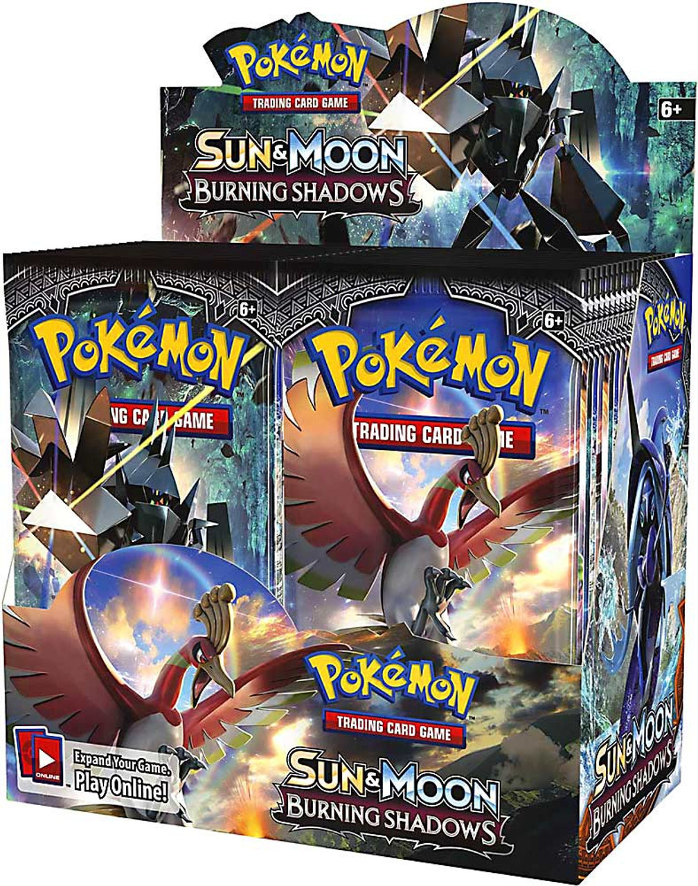 pokemon sun moon burning shadows booster box 36 packs pokemon usa